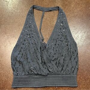 FP Silver Beaded Halter